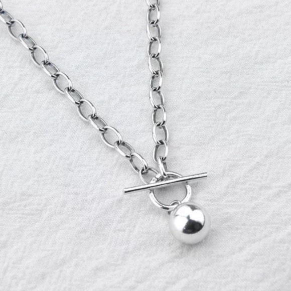 “20” 925 STERLING SILVER BEAD NECKLACE, NICE NECKLACE, CUTE NECKLACE - Picture 6 of 6